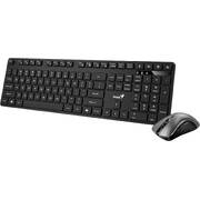 Беспроводной комплект Genius KM-8216S Black (Keyboard + Mouse, EN/RU) Беспроводной комплект Genius KM-8216S Black (Keyboard + Mouse, EN/RU)