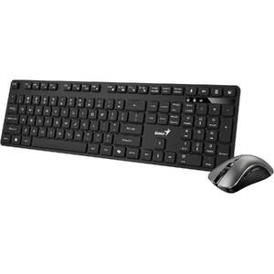 Беспроводной комплект Genius KM-8216S Black (Keyboard + Mouse, EN/RU) Беспроводной комплект Genius KM-8216S Black (Keyboard + Mouse, EN/RU)