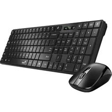 Беспроводной комплект Genius SlimStar 8250 Black (Keyboard + Mouse, EN/RU)