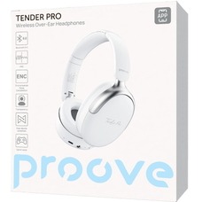 Беспроводные наушники Over-Ear Proove Tender Pro (APP), White