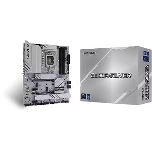 Материнская плата BIOSTAR Z890A-SILVER, Socket 1851 Материнская плата BIOSTAR Z890A-SILVER, Socket 1851