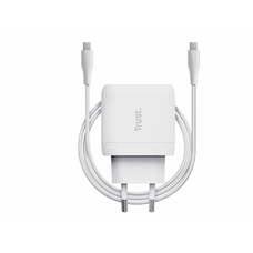 Блок питания Trust Maxo 45W Universal USB-C Charger, White Блок питания Trust Maxo 45W Universal USB-C Charger, White
