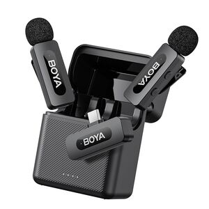 Беспроводная микрофонная система Boya BY-V30 Ultracompact, Type C, Black