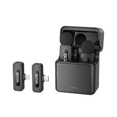 Беспроводная микрофонная система Boya BY-V3 Combo Ultracompact, Black