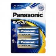 C size  Panasonic  "EVOLTA" 1.5V, Alkaline, Blister*2, LR14E