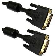Cable DVI M TO DVI M, 15M, DVD1004-15m, BLACK, WIRE 24+1 GOLD 30AWG WI