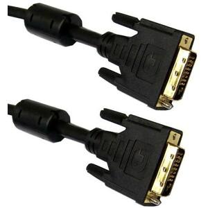 Cable DVI M TO DVI M, 15M, DVD1004-15m, BLACK, WIRE 24+1 GOLD 30AWG WI