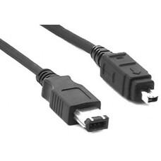 Cable Firewire IEEE1394 6P/4P M/M Black , 1.8m, UC5002