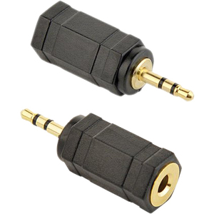 Аудио адаптер Cablexpert A-3.5F-2.5M 2.5 mm jack на 3.5 mm Аудио адаптер Cablexpert A-3.5F-2.5M 2.5 mm jack на 3.5 mm