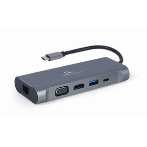 Адаптер Type-C 7 в 1 - Cablexpert A-CM-COMBO7-01 Адаптер Type-C 7 в 1 - Cablexpert A-CM-COMBO7-01