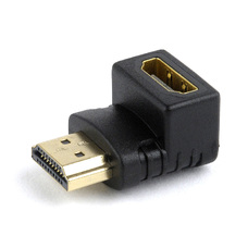 Адаптер HDMI M to HDMI F 90 degrees, Cablexpert A-HDMI90-FML
