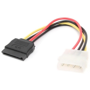 Переходник Molex to SATA- 0.15m - Cablexpert CC-SATA-PS Переходник Molex to SATA- 0.15m - Cablexpert CC-SATA-PS