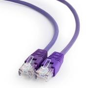 Обжатый UTP кабель 0.25m, Purple, Cat.5E, Cablexpert PP12-0.25M/V