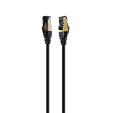Патч корд Cat.8  0.5m, Cablexpert PP8-LSZHCU-BK-0.5M Black