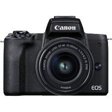 Фотоаппарат Canon EOS M50 Mark II & EF-M 15-45mm & EF-M 55-200mm