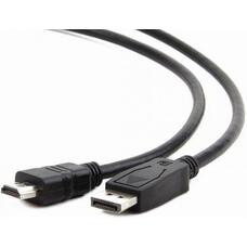 Кабель DP to HDMI 1.8m Cablexpert, CC-DP-HDMI-6