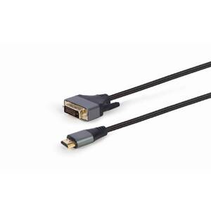 Кабель HDMI to DVI  4K, 1.8m Cablexpert CC-HDMI-DVI-4K-6
