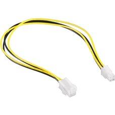 Cable, CC-PSU-7 ATX 4-pin internal power supply extension cable, 0.3 m