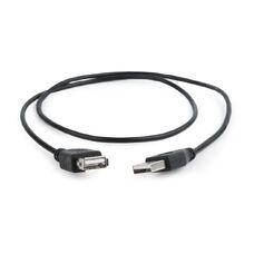 Удлинитель USB 2.0 Cablexpert CC-USB2-AMAF-75CM/300-BK, 0.75 m, Black