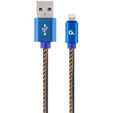 Кабель Lightning / USB - 1.0m - Cablexpert CC-USB2J-AMLM-1M-BL