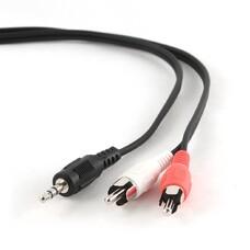 CCA-458-5M    3.5mm stereo plug to 2 phono plugs 5 meter cable