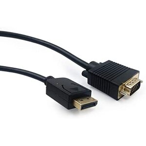 Кабель DP-VGA - 1.8m - Cablexpert CCP-DPM-VGAM-6 Кабель DP-VGA - 1.8m - Cablexpert CCP-DPM-VGAM-6