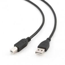 Кабель USB, AM/BM,  1.0 m, USB2.0  Cablexpert, CCP-USB2-AMBM-1M