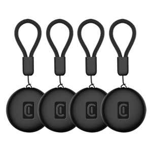 Cellular Tracy Tag - Designed for IOS/Android MultiPack, Black