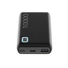 Портативный аккумулятор Cellularline 10000mAh, Essence, Black