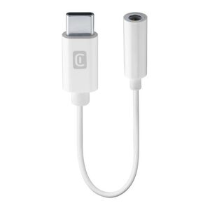 Адаптер-аудио USB-C на 3.5mm Jack, Cellularline MUSIC ENABLER TYPE-C, White Адаптер-аудио USB-C на 3.5mm Jack, Cellularline MUSIC ENABLER TYPE-C, White