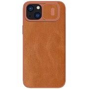 Чехол-книжка Nillkin Apple iPhone 15, Qin Pro Brown Чехол-книжка Nillkin Apple iPhone 15, Qin Pro Brown