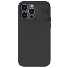 Чехол Nillkin Apple iPhone 14 Pro Max, CamShield Silky Magnetic, Black Чехол Nillkin Apple iPhone 14 Pro Max, CamShield Silky Magnetic, Black