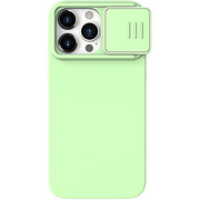 Чехол Nillkin Apple iPhone 15 Pro, CamShield Silky, Mint Green