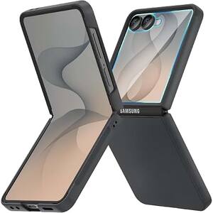 Чехол Samsung Silicone Ring Magnet Case для Samsung Galaxy Z Flip8 (Black)