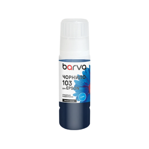 Чернила Barva для Epson L-series (103 C / E103-691e) cyan, 65 г Чернила Barva для Epson L-series (103 C / E103-691e) cyan, 65 г