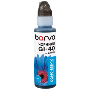 Чернила Barva для G series Canon cyan (GI-40 C) 100gr OneKey (CGI40-838)