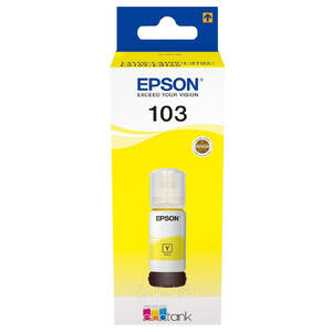 Чернила Epson T00S44A, 103 EcoTank Yellow