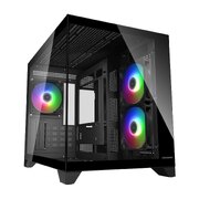Корпус mATX Cougar FV150 Mini RGB, Black 