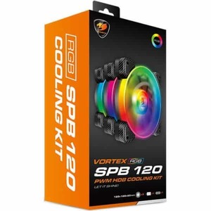 Комплект вентиляторов Cougar Vortex RGB SPB 120 Cooling kit Комплект вентиляторов Cougar Vortex RGB SPB 120 Cooling kit