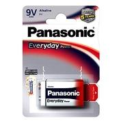 Батарейка Crona 9V  Panasonic EVERYDAY Power, Alkaline, 6LF22REE/1BR 