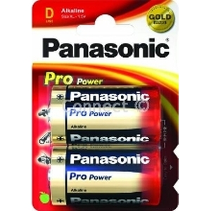 D size Panasonic "ALKALINE Power" 1.5V, Alkaline, Blister*2 D size Panasonic "ALKALINE Power" 1.5V, Alkaline, Blister*2