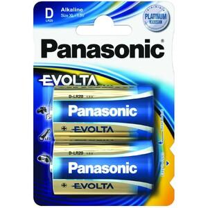 D size  Panasonic  "EVOLTA" 1.5V, Alkaline, Blister*2, LR20E