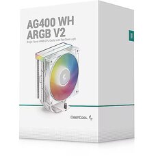 Кулер DEEPCOOL AG400 WH ARGB V2, White Кулер DEEPCOOL AG400 WH ARGB V2, White