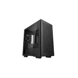Корпус Deepcool CH370, Tempered Glass, Black