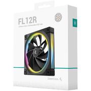 Корпусный вентилятор 120mm - DEEPCOOL FL12, REVERSE, Black