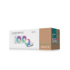  Система жидкостного охлаждения Deepcool LE240 PRO WH, White