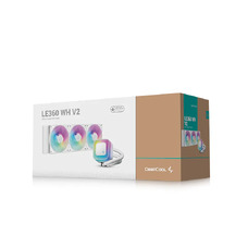 Водяное охлаждение Deepcool LE360 PRO WH, White
