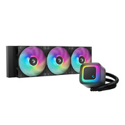 Система жидкостного охлаждения Deepcool LE360 V2 ZERO DARK, Black 