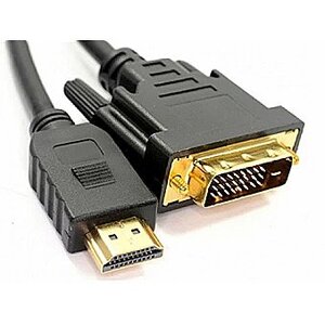 Кабель HDMI-DVI - 1.5m - Brackton Basic DHD-SKB-0150.B, 1.5m Кабель HDMI-DVI - 1.5m - Brackton Basic DHD-SKB-0150.B, 1.5m