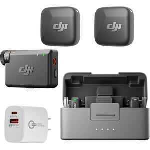 Микрофонная система DJI Mic Mini 2 (2 TX + 1 RX + Charging Case), Black